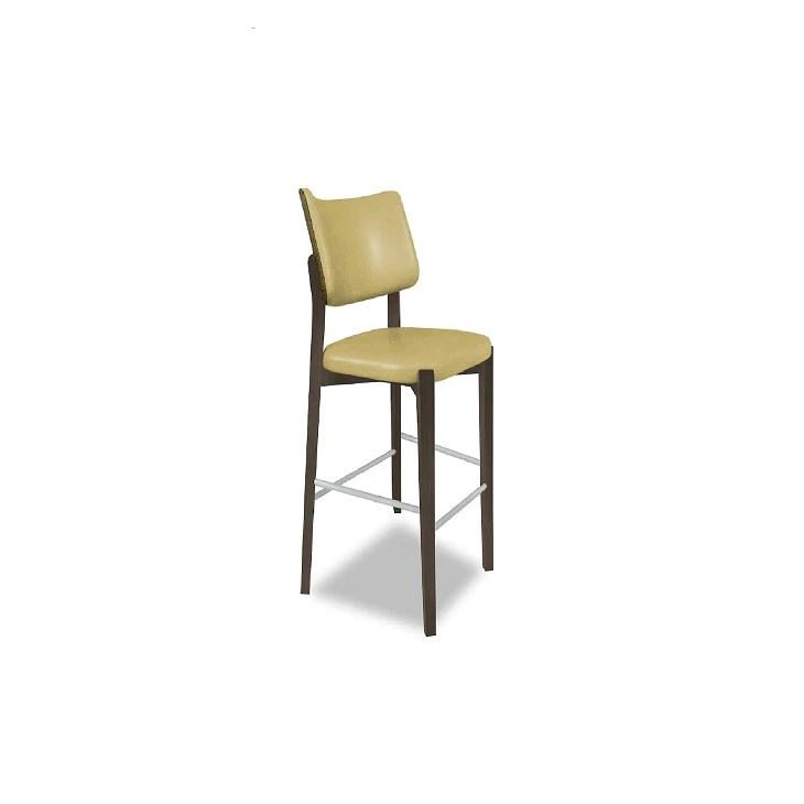 Leather Tufted Bar Chair